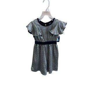 Toddler Girls' Metallic Jumpsuit - Art Class Gold 18M, Gold/Black
